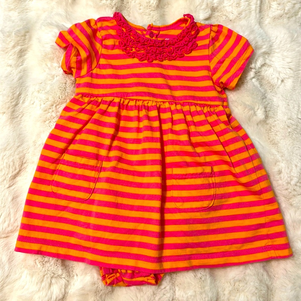 Carter’s Stripes Dress 12M